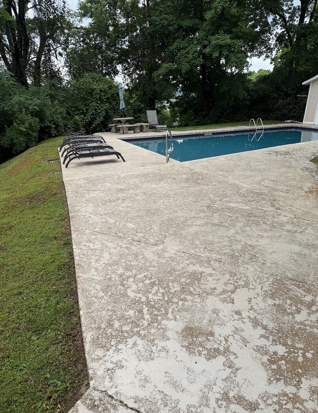 Impressive Commercial Pool Deck Cleaning in Chattanooga, TN!